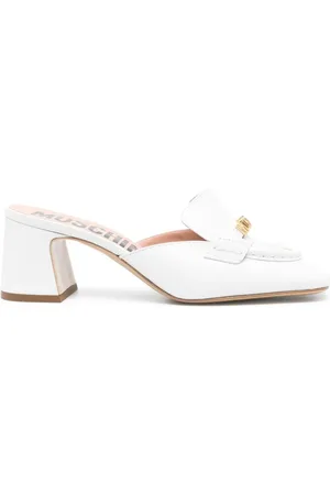 Moschino Mules mit Logo