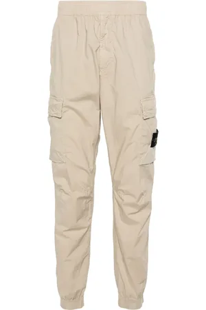 Stone Island Halbhohe Tapered-Cargohose