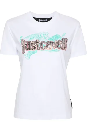 Roberto Cavalli T-Shirt mit Logo-Print