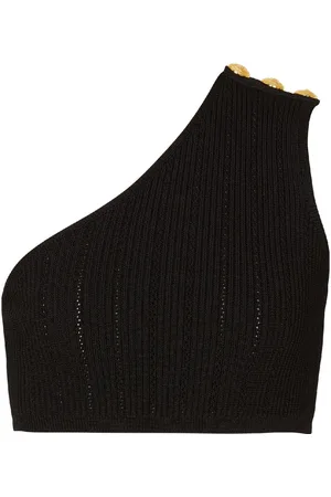 Balmain Asymmetrisches Stricktop