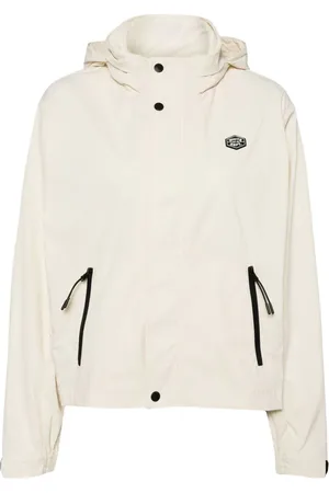 Chocoolate Windbreaker mit Logo-Applikation