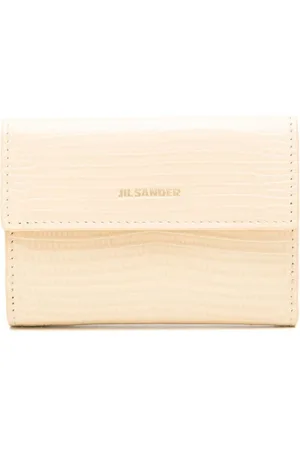 Jil Sander Portemonnaie mit Logo-Stempel
