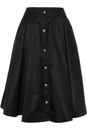 Moschino Midirock in A-Linie mit Falten