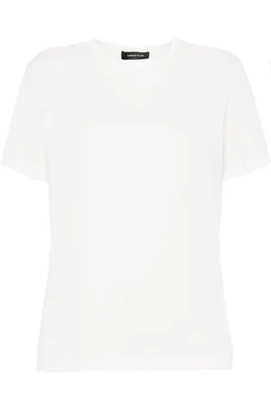 Fabiana Filippi T-Shirt mit Kontrasteinsatz