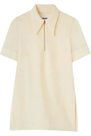 Jil Sander T-Shirt mit Reißverschluss