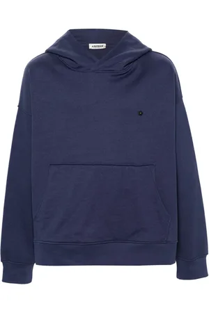 A PAPER KID Hoodie mit Logo-Schild