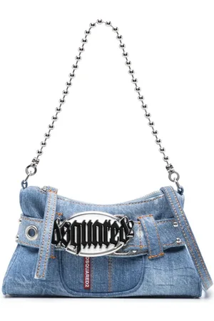 Dsquared2 Gothic Belt Denim-Clutch