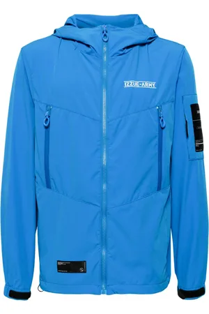 Izzue Kapuzenjacke mit Logo-Print