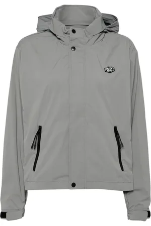 Chocoolate Windbreaker mit Logo-Applikation