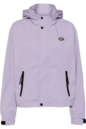 Chocoolate Windbreaker mit Logo-Applikation