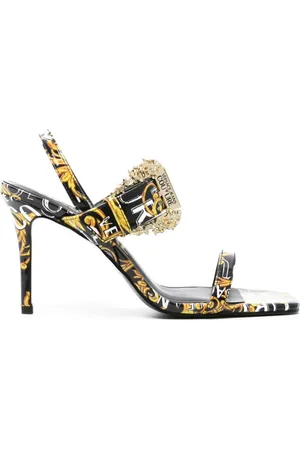 VERSACE Emily Sandalen mit Barocco-Print 85mm