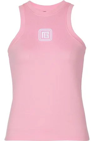 Balmain Tanktop mit Logo-Stickerei