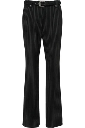 VERSACE Gerade Hose mit Nadelstreifen