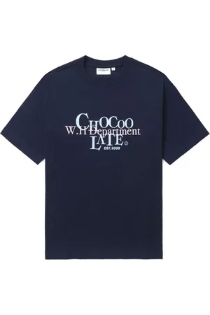 Chocoolate T-Shirt mit Logo-Stickerei