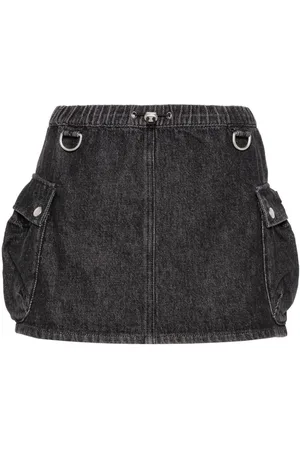 COPERNI Cargo-Minirock aus Denim