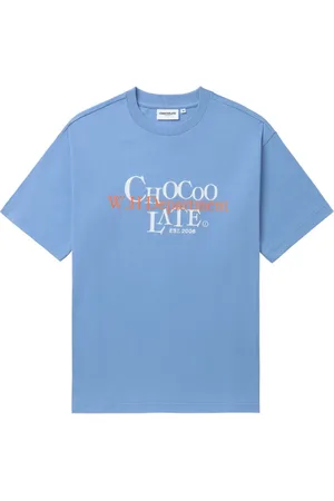 Chocoolate T-Shirt mit Logo-Stickerei