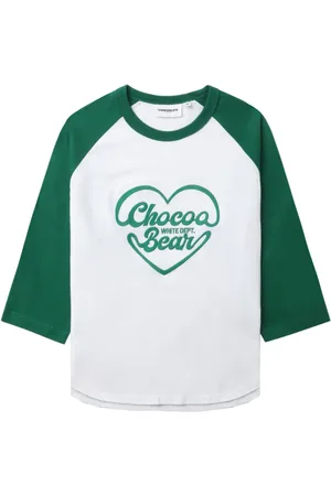 Chocoolate T-Shirt mit Logo-Print