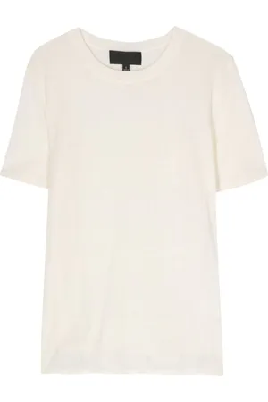 NILI LOTAN Fein gestricktes Kimena T-Shirt