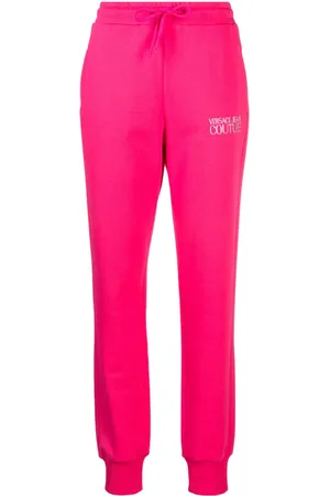 VERSACE Jogginghose mit Logo-Stickerei