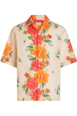 Etro Hemd mit Blumen-Print