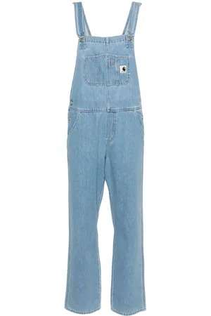 Carhartt Jeanslatzhose mit geradem Bein