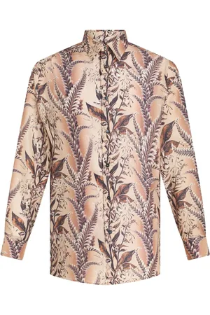 Etro Hemd mit Blumen-Print
