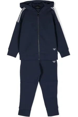 Emporio Armani Jogginganzug mit Logo-Streifen