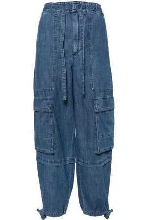 Marant Etoile Weite Ivy High-Rise-Jeans