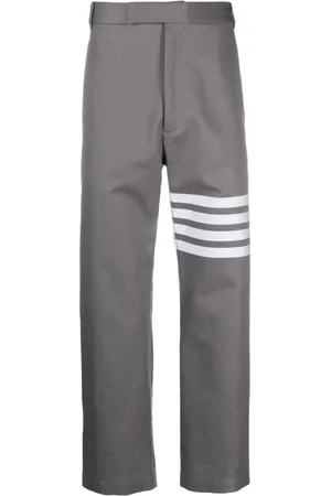 Thom Browne Gerade Hose mit Streifen