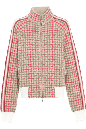 Barrie Bomberjacke mit Hahnentrittmuster