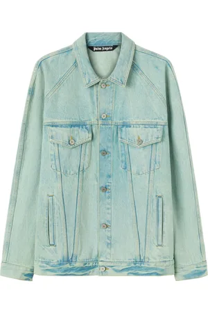 Palm Angels Überfärbte Jeansjacke