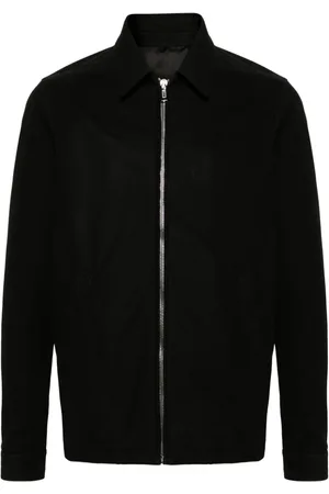 Rick Owens Brad Wildlederjacke mit Reißverschluss