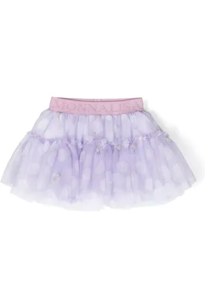 MONNALISA Gestuftes Tutu mit Logo-Bund