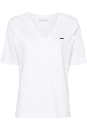 Lacoste T-Shirt mit Logo-Stickerei