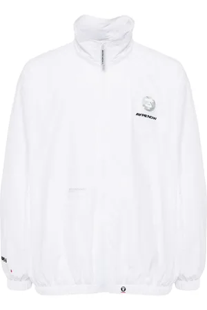 A Bathing Ape Jacke mit Logo-Applikation