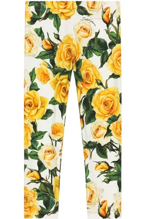 Dolce & Gabbana Leggings mit Blumen-Print