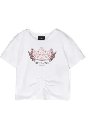 John Richmond T-Shirt mit Kronen-Print