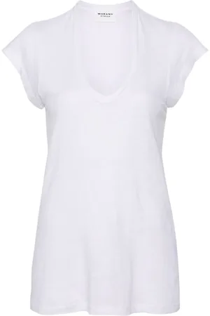 Marant Etoile Zankou T-Shirt aus Leinen