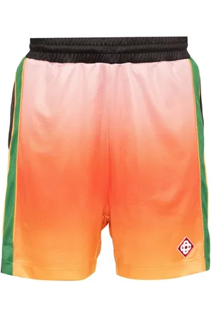 Casablanca Shorts aus Pikee mit Logo-Print