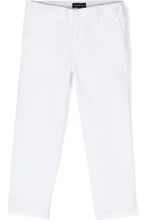 Emporio Armani Chino mit schmalem Schnitt