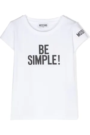 Moschino T-Shirt mit Slogan-Print