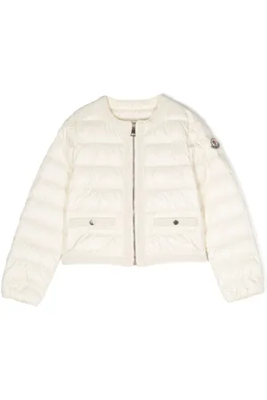 Moncler Gefütterte Jacke mit Bouclé-Besatz