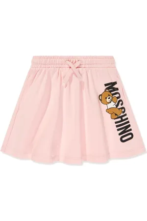 Moschino A-Linien-Rock mit Logo-Print
