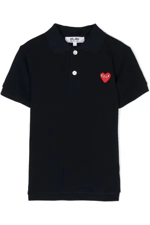 Comme des Garçons Poloshirt mit Logo-Stickerei