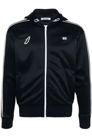 WALES BONNER Kapuzenjacke mit Logo-Stickerei