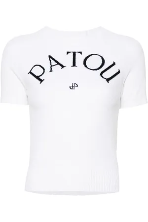 Patou Strickoberteil aus Logo-Jacquard