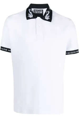 VERSACE Poloshirt mit Logo-Detail