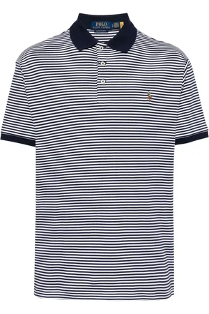Ralph Lauren Gestreiftes Poloshirt mit Polo Pony