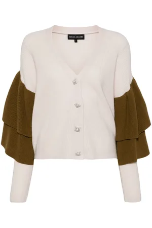 Izaak Azanei Cardigan mit V-Ausschnitt