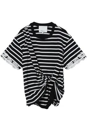 3.1 Phillip Lim Gestreiftes T-Shirt